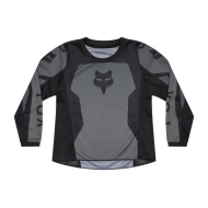 CAMISETA INFANTIL MENINO FOX 180 SHIELD COR PRETA