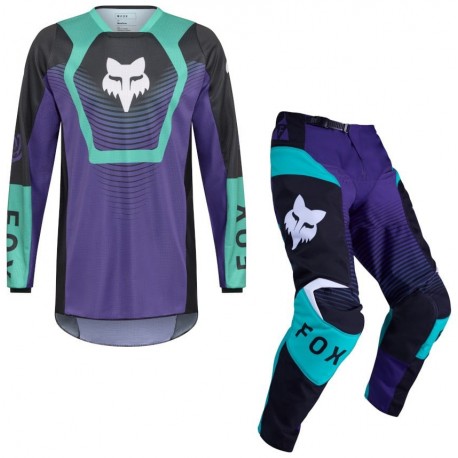 Fox 180 Collect Blue / Black / Purple Suit Combfox138