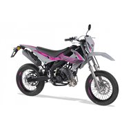 RIEJU MRT PRO 50 SUPERMOTARD COR CINZA / ROSA [ENVIO DISPONÍVEL]