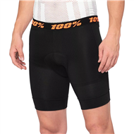 CALÇA DE CICLISMO 100% CRUX COR PRETA