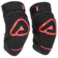 GENOUILLÈRES ENFANT ACERBIS SOFT GUARD COULEUR ROUGE
