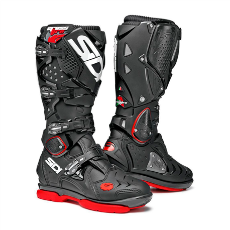 OUTLET BOTAS SIDI CROSSFIRE 2 SM COLOR NEGRO / ROJO