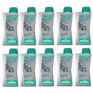 PACK 10X ÓLEO MOTOREX GEAR OIL 10W30 PARA CAIXA DE CÂMBIO (1 LITRO)