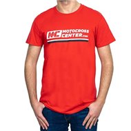 CAMISETA CASUAL MOTOCROSSCENTER COLOR ROJO