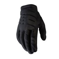 GUANTES BICICLETA MUJER 100% BRISKER NEOPRENO COLOR NEGRO