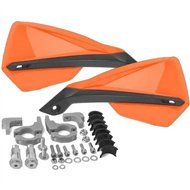 HANDSCHUTZ OUTLET + UNIVERSAL MONTAGEKIT POLISPORT ADVENTUR3 ORANGE / SCHWARZ [POLISPORT ANGEBOT]