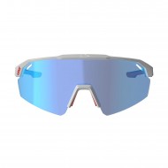 ÓCULOS DE SOL LEATT SPEEDVIZ LITE COR AZUL/BRANCO - LENTE AZUL 10 VLT