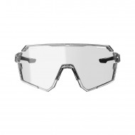 GAFAS DE SOL LEATT RIDEVIZ PRO COLOR TRANSPARENTE - LENTE PLATEADA 17 VLT