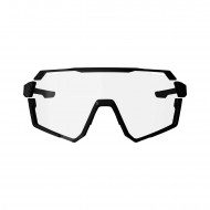 GAFAS DE SOL LEATT RIDEVIZ PRO COLOR NEGRO - LENTE PLATEADA 17 VLT