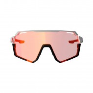 GAFAS DE SOL LEATT RIDEVIZ PRO COLOR NEGRO/BLANCO - LENTE ROJA 13 VLT