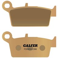 Pastilhas de freio traseiras Galfer Gas Gas EC 450 FSE (2003-2008)