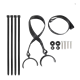 OFFPARTS BLACK FRONT AND REAR TIE-DOWN STRAP
