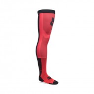 FOX FLEXAIR KNEE BRACE RED SOCKS