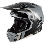 CAPACETE INTEGRAL INFANTIL FLY FORMULA CP SEAL COR CINZA