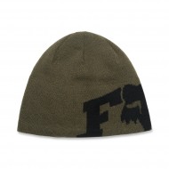 BONNET EN MAILLE FOX F HEAD X JACQUARD VERT
