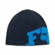 BONNET EN MAILLE FOX F HEAD X JACQUARD BLEU