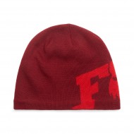 BONNET EN MAILLE FOX F HEAD X JACQUARD ROUGE