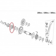 CATRACA DE PARTIDA GAS GAS REF ME250126004 E ME120126004
