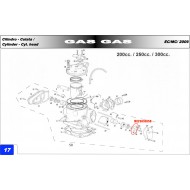 CONJUNTO ALAVANCA VÁLVULA DE ESCAPE GAS GAS