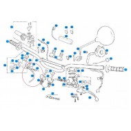 LATIGUILLO DE FRENO DELANTERO GAS GAS