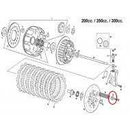 BUCHA DE MOLA DE EMBREAGEM GAS GAS EC 200/250/300