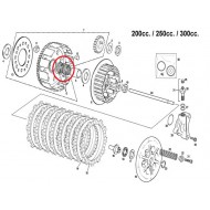 ROLAMENTO CAMPANHA EMBREAGEM RIEJU GAS GAS EC 200/250/300