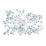 PARAFUSO SUPORTE DE DESCANSO NO CHASSI GAS GAS