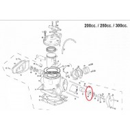ESPAÇADOR DO ROLAMENTO DA VÁLVULA DE ESCAPE GAS GAS