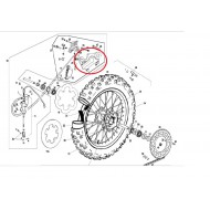 REAR BRAKE CALIPER SUPPORT GAS GAS 09-13