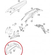 Paralama Dianteiro Husaberg 2t E 4t 13-14