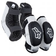 Coudière enfant Fox Peewee Titan couleur noir/argent - taille M-L (6-9 ans)