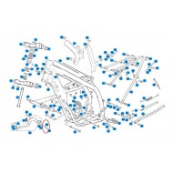 CASQUILLO SOPORTE PEDAL DE FRENO TRASERO GAS GAS