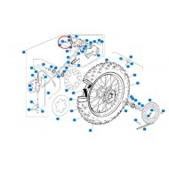 TORNILLO SUJECION PINZA DE FRENO TRASERA GAS GAS