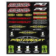 FEUILLE D'AUTOCOLLANTS PROCIRCUIT 4MX