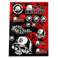 HOJA DE ADHESIVOS METAL MULISHA 4MX