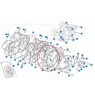 TAMPA DE EMBREAGEM GRANDE GAS GAS 01-11 [LIQUIDACAOESTOQUE]