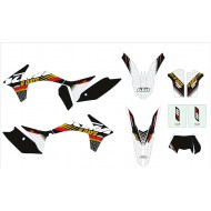 KIT ADHESIVOS ENDURO SEIS DIAS ALEMANIA KTM EXC (2012-2013)