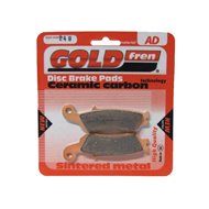 BREMSSCHEIBEN HINTEN HONDA 02/16 GOLDFREN [LIQUIDATIONSAUSVERKAUF]