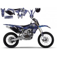 KIT DE STICKERS OUTLET YAMAHA TRIBAL SKULL 2 YZF450 10-13