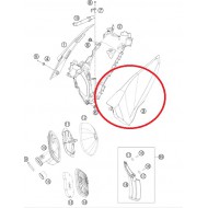 OUTLET OUTLET COUVERCLE DE FILTRE GAUCHE HUSQVARNA AVEC ADHÉSIF 2T ET 4T 2014-2015