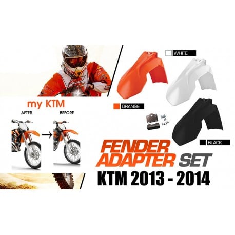 FENDER ADAPTER SET FOR KTM 07-13 A 14-16
