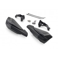 PROTETOR DE MÃO MX PRETO (COM KIT DE FIXAÇÃO) KTM SX/EXC 14-16 SUPORTE PARA OS CONTROLES.