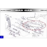 BASCULANTE GAS GAS 2001-2014 NEGRO [LIQUIDACIONSTOCK]