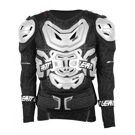 Outlet Peto Integral Leatt 5.5 Color Blanco [liquidacion Leatt]