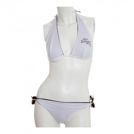 Outlet Bikini Husqvarna Blanco/marrón Mujer Talla L