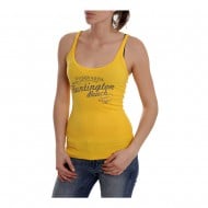 OUTLET TOP HUSQVARNA TANK BEACH AMARELO MULHER TAMANHO L