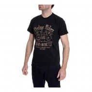 OUTLET T-SHIRT HUSQVARNA VINTAGE RIDERS NOIR HOMME TAILLE XS