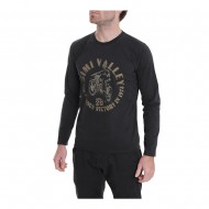 OUTLET MAGLIETTA A MANICA LUNGA HUSQVARNA SIMI VALLEY ARMY NERO UOMO TAGLIA XS