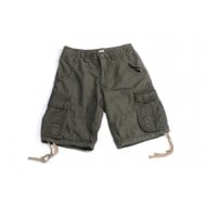 BERMUDA PANTALÓN CORTO HUSQVARNA DESERT FOXES ARMY GREEN HOMBRE TALLA XS - SHORTS BERMUDA HUSQVARNA DESERT FOXES ARMY GREEN POUR