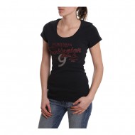 OUTLET CAMISETA HUSQVARNA BEACH BLACK MULHER TAMANHO XS